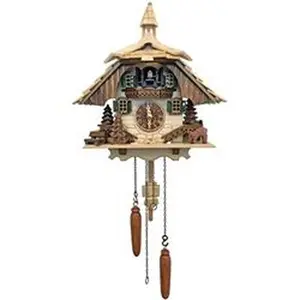 Alexander Taron 444-7QM Engstler Battery-Operated Full-Size Cuckoo Clock, Home Decor for Room Decor