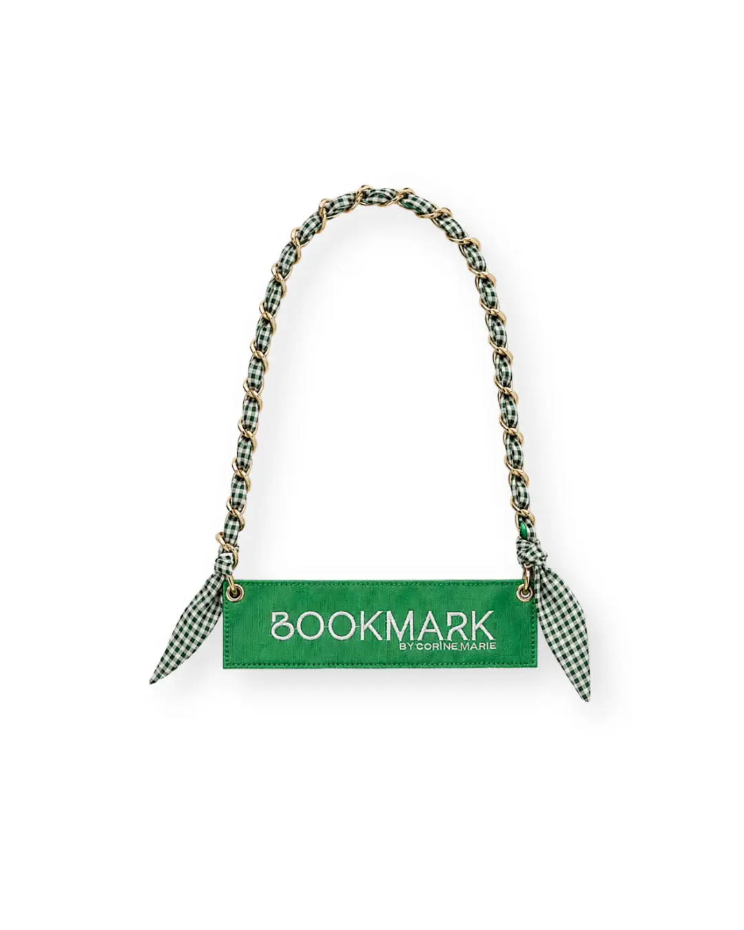 Jade Bookmark: Bookmark Purse With Pocket and Carrying Handle