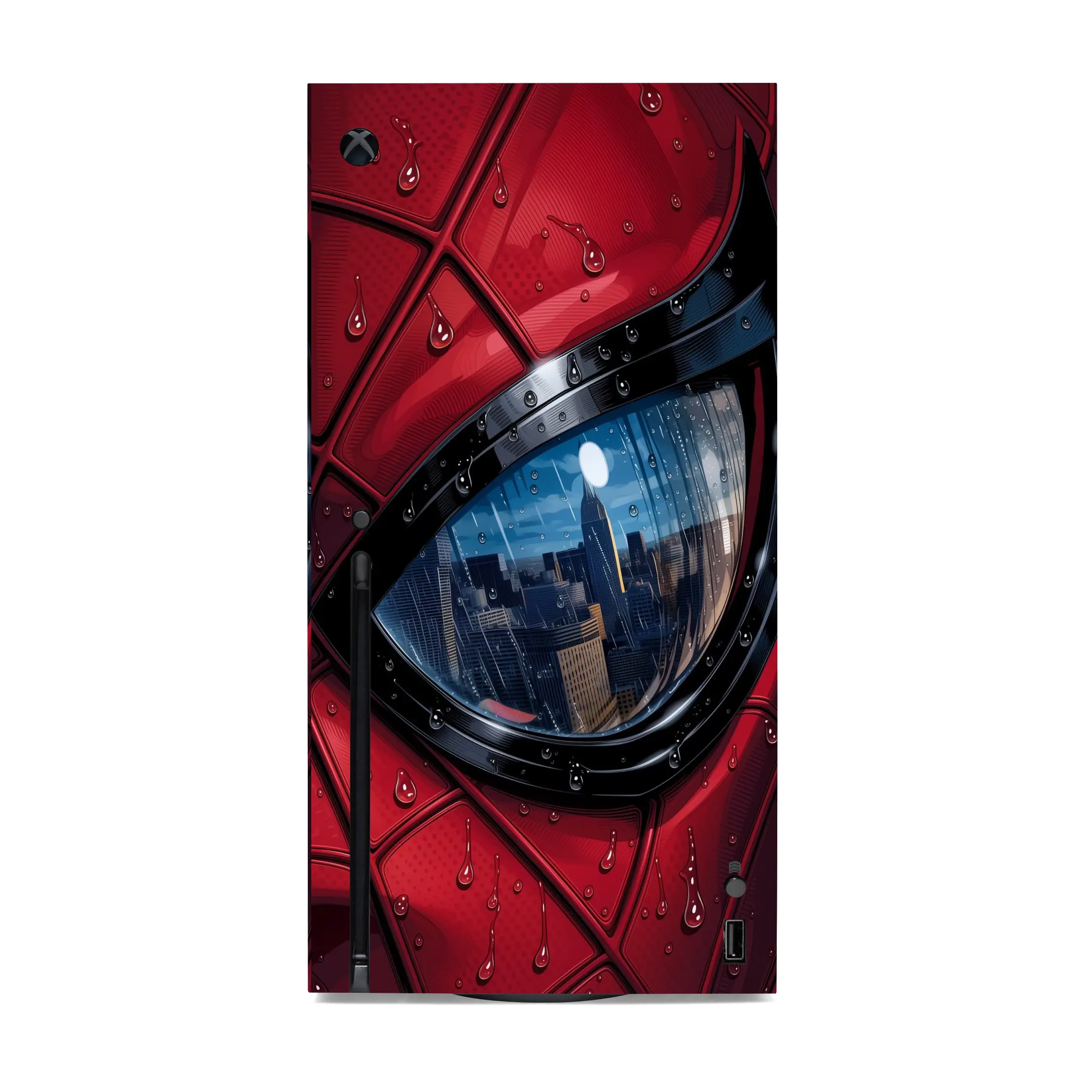 Vinyl Wrap Skin Spider Hero Compatible with X-Box Series X