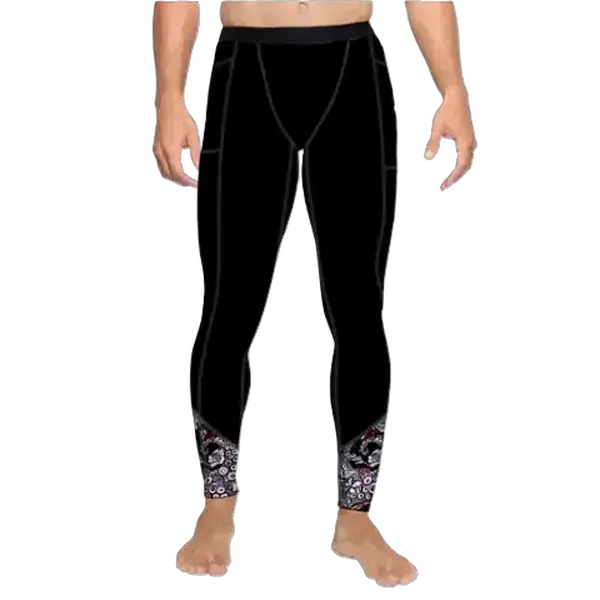 Spacefish Army Octopower Eco Scuba Pants – Men’s Recycled Water & Activewear Leggings