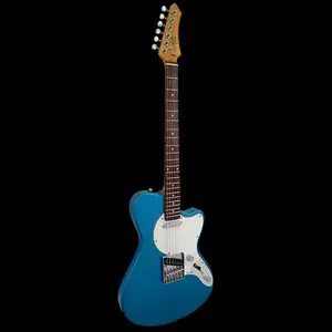 Aslin Dane -Wrangler STD (Tele Style)    Metallic blue
