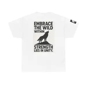 Casual Black wolf T-shirt