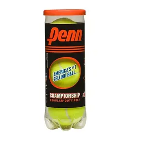 Penn Championship Tennis Balls - Regular Duty Felt Pressurized Tennis Balls, 1 Can, 3 Balls