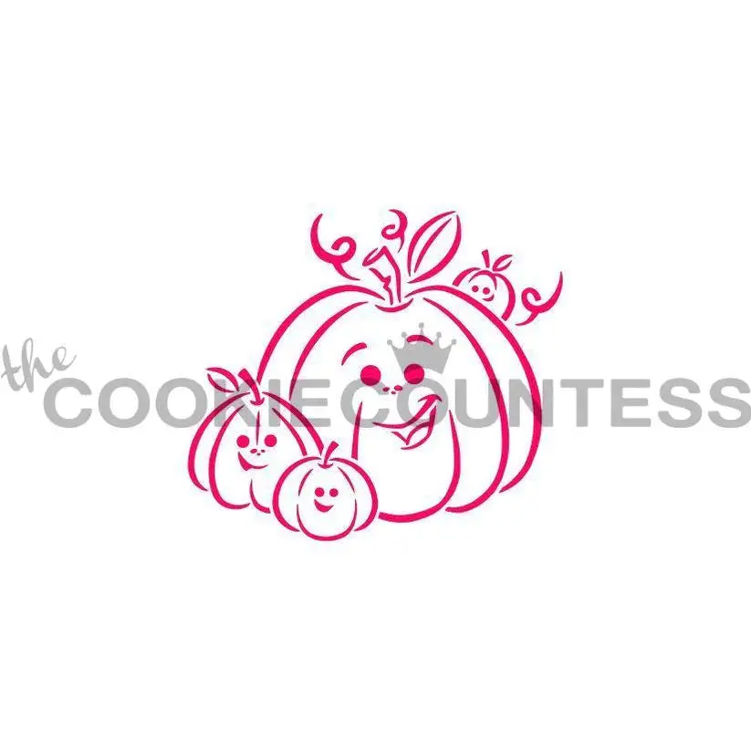 PUMPKIN FAMILY STENCIL