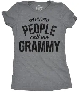 Womens My Favorite People Call Me Mom, Mommy, Nana, and More T Shirts Funny Mothers Day Tees for Moms Funny Womens T Shirts Cute Vintage Fashion Casual Ladies T-Shirt Gift Mother's Day Tops for Women Funny