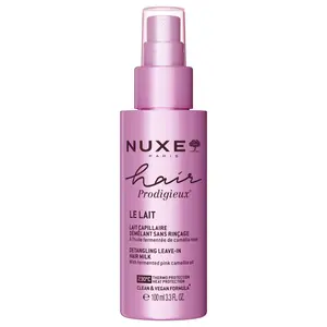 NUXE Hair Prodigieux Detangling & Heat Protectant Leave-In Spray. 446°F Heat Protection, Adds Shine. Vegan & Silicone-Free, 3.3 fl oz