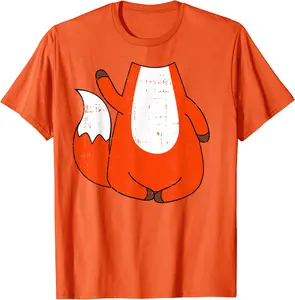Fox Costume Cute Easy Animal Halloween Gift T-Shirt - Zamayraceles Shop 37B07VL5SWSS