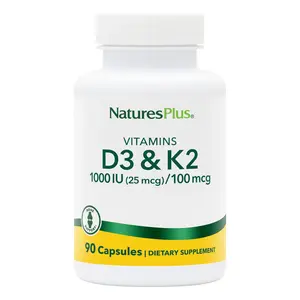 Vitamin D3 1000 IU/Vitamin K2 100 mcg Capsules