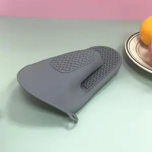 Kitchen Silicone Gloves, Grilling Oven Mitts, Heat Resistant Gloves BBQ Kitchen Silicone Oven Mitts, Silicone Oven Gloves for Barbecue, Cooking, Baking