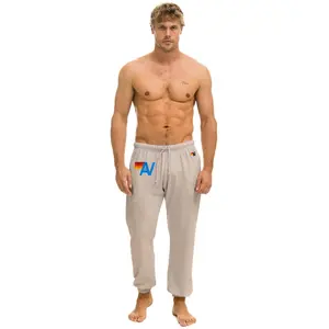 LOGO SWEATPANTS - SAND