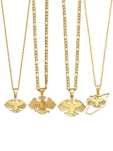 1 pc Syria Flag Pendant Charm Necklace for Women Men,The New Syrian Eagle Jewelry