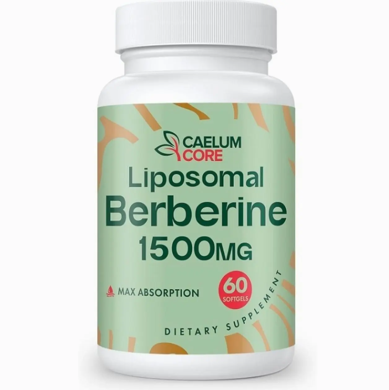 Liposomal Berberine HCL - Berberine 1500mg Activates AMPK, High Bioavailability Berberines Supplement for Women and Men, Supports Body Balance