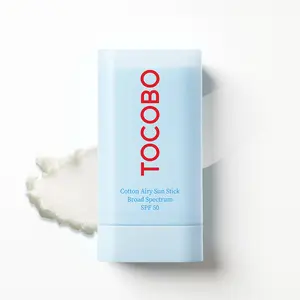 [TOCOBO] Cotton Airy Sun Stick Broad Spectrum SPF50 | Non-Sticky Matte Finish Sun Protection