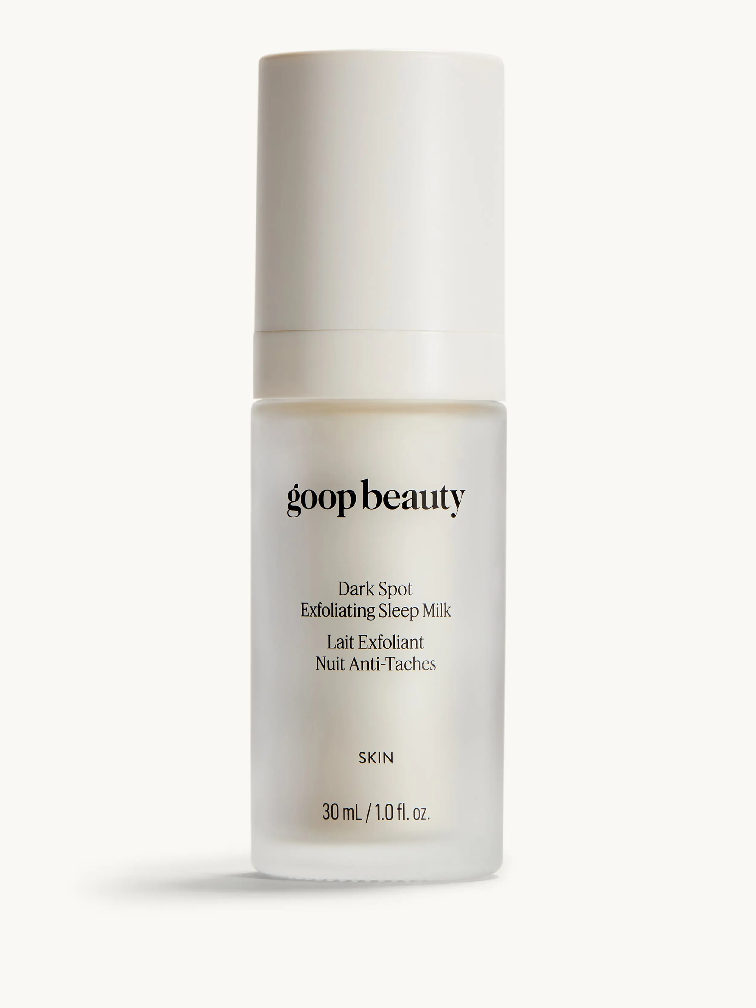 Dark Spot Exfoliating Sleep Milk by goop Beauty | Face Exfoliator to Smooth Uneven Texture, Wrinkles, Pores