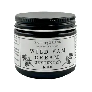 Wild Yam Cream - Unscented Organic Cream, Made in USA