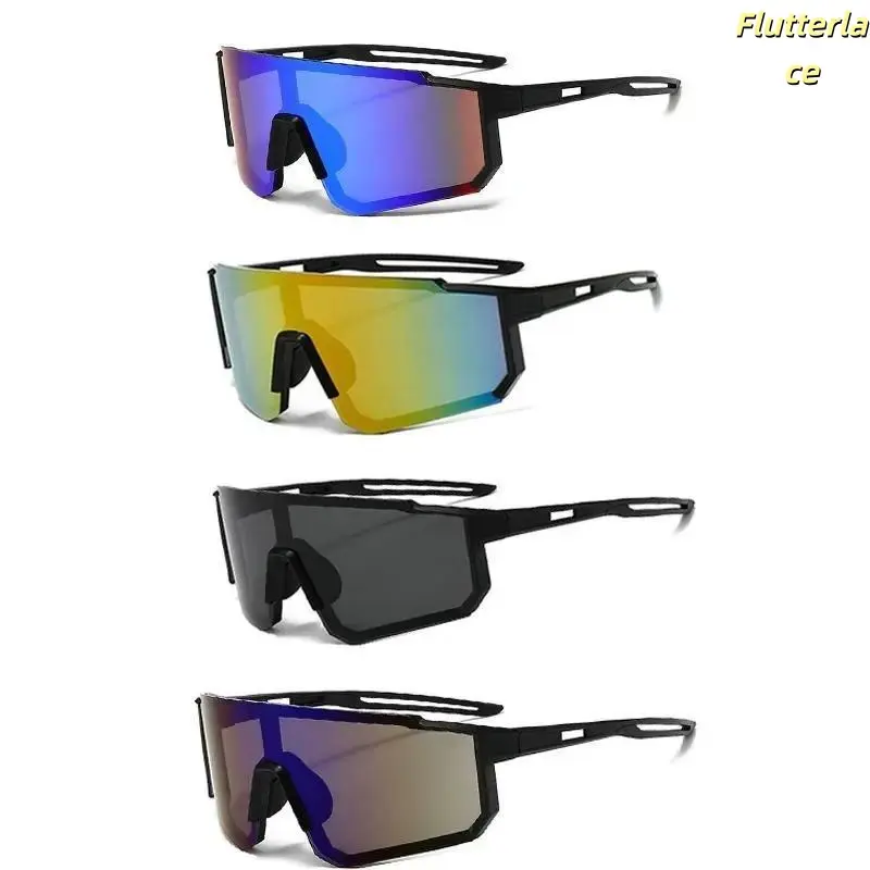 Unisex 4-Pack Polarized Sports Sunglasses with UV400 Protection - Lightweight Sport Frame, Anti-Wind & Sand Mirror Lens Multi-Sports Eyewear for Cycling, Fishing, Back to School Haul
