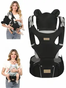 Ergonomic Baby Carrier for Newborn to Toddler All-in-One Baby Carrier: Soothe Lightweight & Breathable Baby Carrier Hands-Free Baby Carrier for Travel & Daily Use baby items baby essentials newborn baby stuff unisex baby carrier harness fit