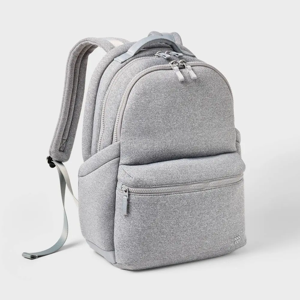 Faux Neoprene 17" Backpack - All In Motion️ Faux Neoprene 17" Backpack - All In Motion️
