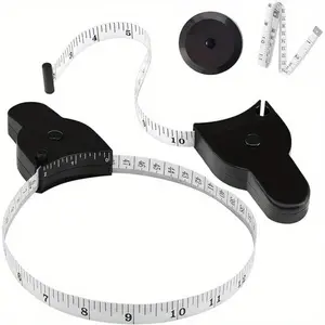Self Measure Self Tightening Body Measure Sewing Tailor 150cm/60 Inch Sewing Tailor Body Measure Ruler Tailor Measuring Tape