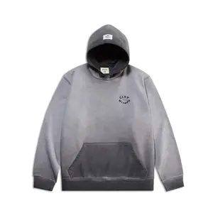 Hirono × CLOT-Yin-yang Hoodie Gradient Grey