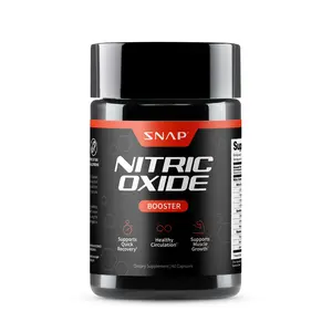 Snap Supplements - Nitric Oxide Booster - Support Healthy Blood Circulation -  Nitric Oxide Supplement for Men and Women - 3rd party tested - 60 count