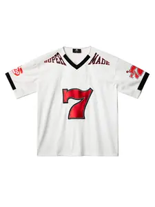 Original "SUPER 7" V-Neck Jersey T-SHIRT - 2400