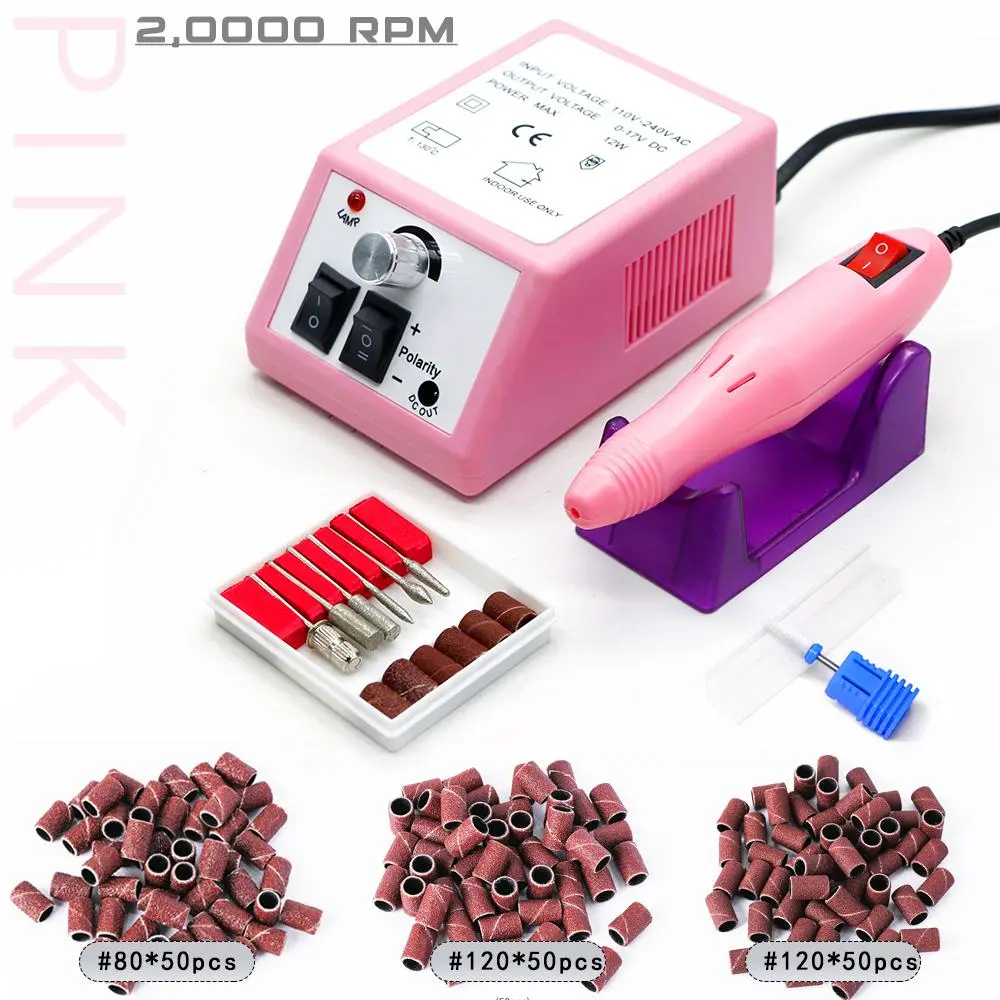 Pink-Sanding bands Set