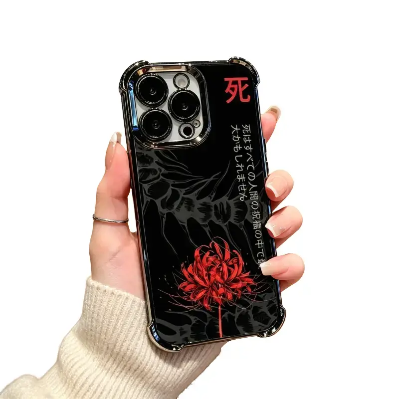 Tokyo Ghoul Anime TPU Back Cover Case - Shockproof, Transparent, Slim Lightweight Protective Case for Anime Fans Fit iPhone 17 Air,17 Pro Max,16 Plus,15 Pro,14 Pro Max,13,12,11 & Samsung Galaxy S26 Ultra,S25 Plus,S24 Ultra,S23 FE,S22