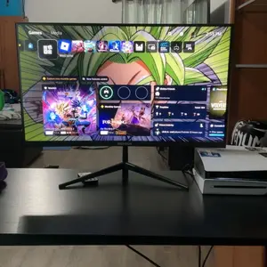 24" 200Hz 1ms Slightly Curved FHD IPS Gaming Monitor, Low Motion Blur Sync, Eye Protection, Speakers, HDMI DP, Perfect for Pro FPS Gaming & Streaming