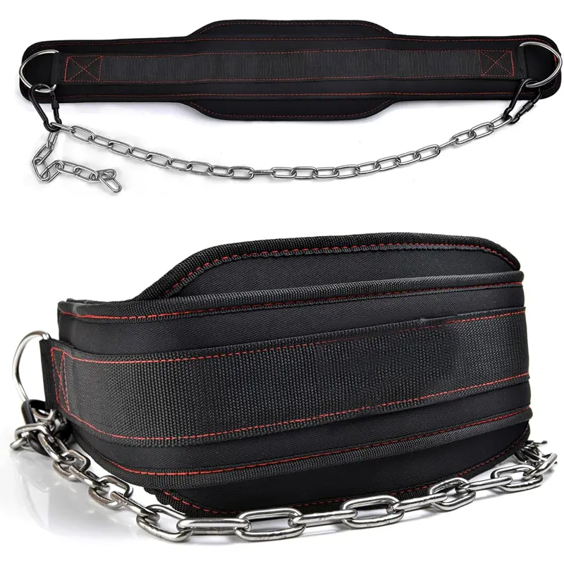 Weighted Dip Belt for Pull Ups – Weight Lifting Belt with Chain for Strength Training, Dips, Home Gym & Fitness Workout Weightlifting Belt,summervibes,summerwins