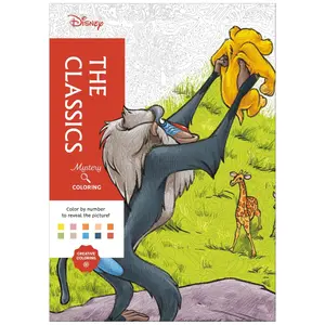 Disney Mystery Coloring: The Classics: A Color by Number Book - Paperback