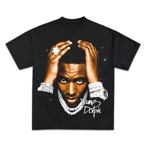 YOUNG DOLPH T-SHIRT, Rare Rap Tee Tour Concert Hip Hop Shirt Summer Top