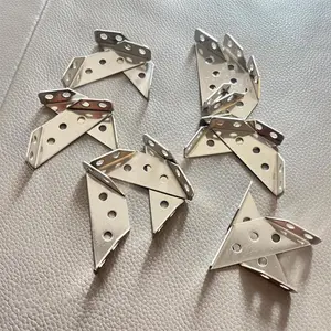 10Counts Space-saving Corner Rack Stainless Steel Three-side Fixed Design for Cabinets Ladders Laminates Easy Installation Maximize Your Space