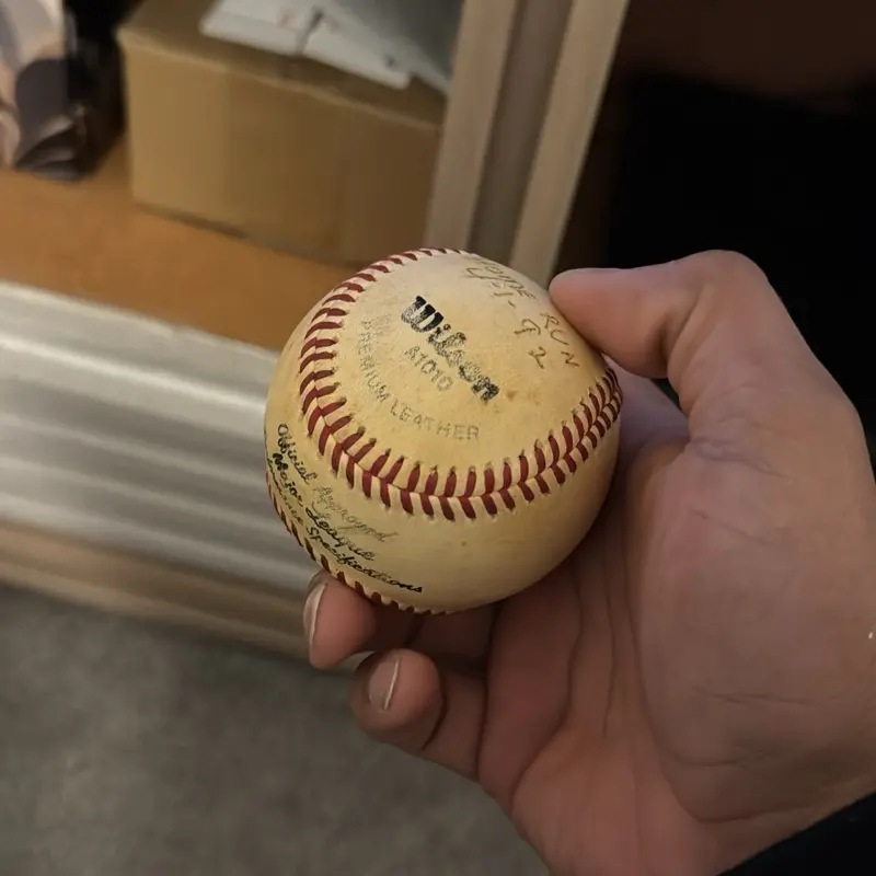 Wilson Collectible Baseball - Premium Leather - Official League Use - Autographed by Legends - Perfect for Collectors