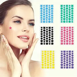 Colorful Star Shaped Acne Patches, 180pcs/set Invisible Pimple Patches, Acne Covering Patches, Skin Care Products for Women & Men