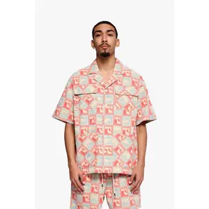 Freedom Button Down Red