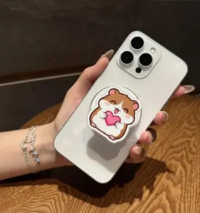 Wonhee Chibi Character Kpop Magsafe Phone Grip - Magnetic Phone Holder Cute for Fan Girl