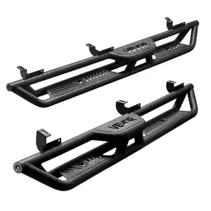 VEVOR 3 Side Steps for 2005-2023 Toyota Tacoma-Crew Cab, 4-Door, Durable Carbon Steel Nerf Bars with ABS Traction Pads, Supports Up to 500LBS, Set of 2VEVOR Super Brand Day