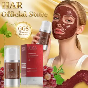 【HRA Official 】Carbonated Bubble Clay Mask, Deep Cleansing Face Mask, Volcanic Ash and Bentonite Clay Masks with Collagen Peptides, Vitamin C, Hyaluronic Acid, Niacinamide