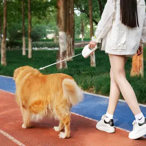 Pet supplies, 5M leash, automatic retractable leash for walking dogs, suitable for medium and large cats and dogs