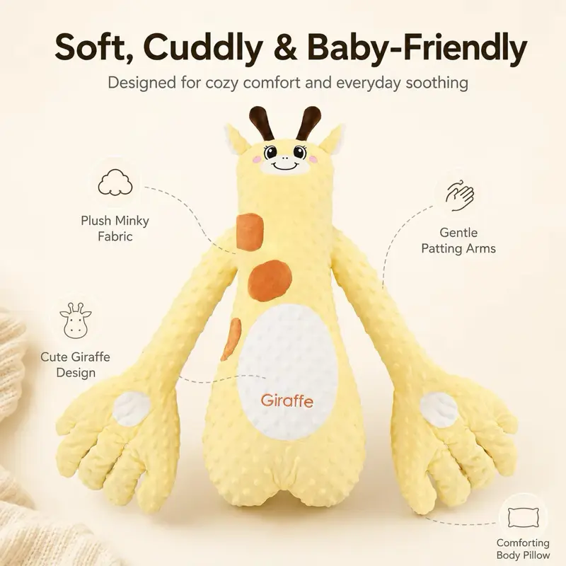 Soothing Patting Pillow: Gentle Back Patting for Adult Sleep and Relaxation