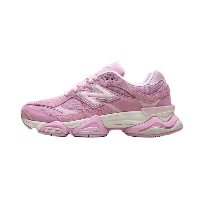 New Balance 9060 Unisex Shoes, Retro Streetwear in Pink Overdye Suede and Mesh with Comfortable Cushioning - ASOS Exclusive, Sneaker, Sports Shoes, Casual, Footwear, Breathable Fashion Footwear