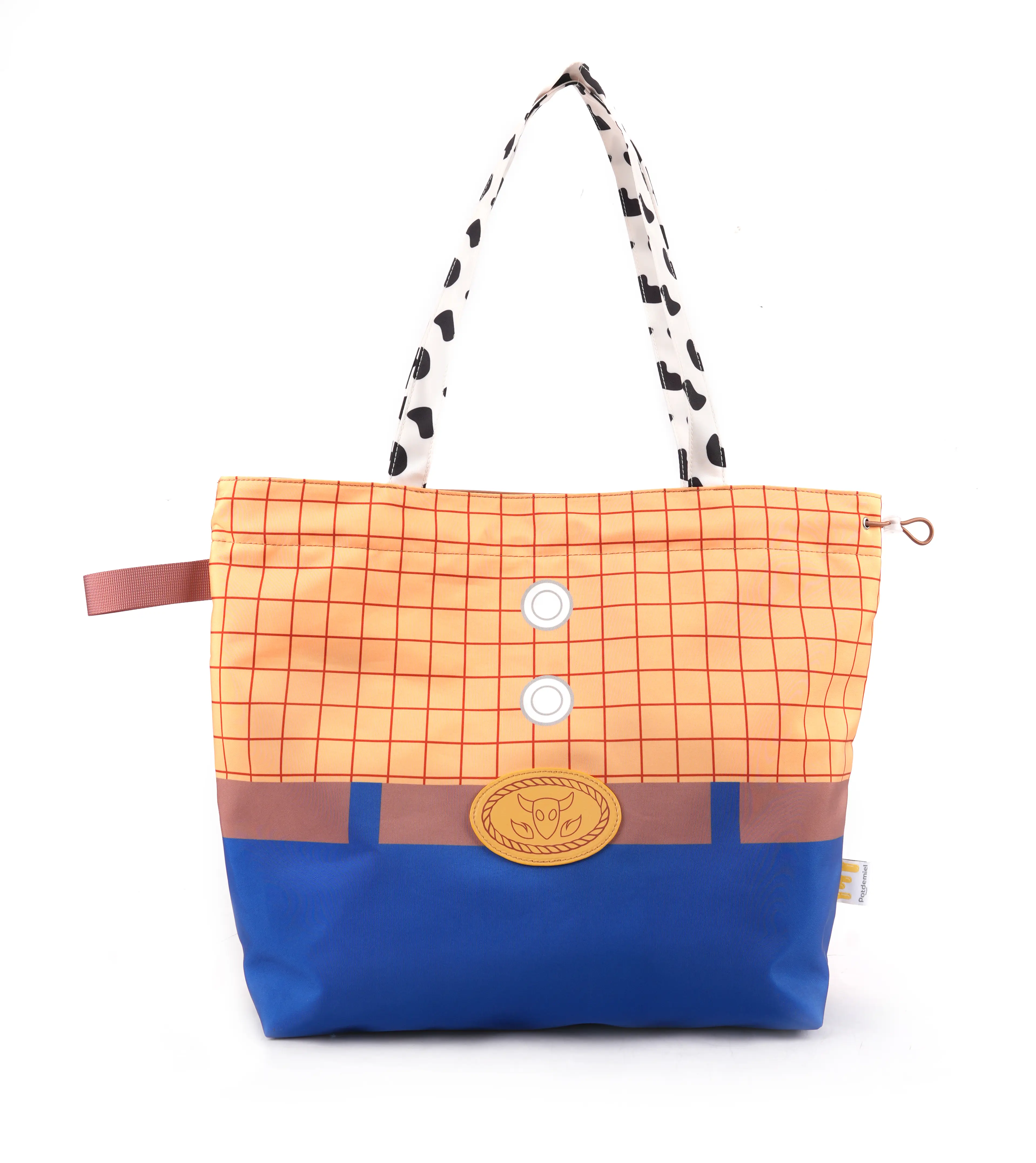 MINISO Disney Pixar Toy Story 5 Woody Summer Limited Shoulder Bag, Cute Lightweight Large Capacity Casual Crossbody Handbag, Back To School