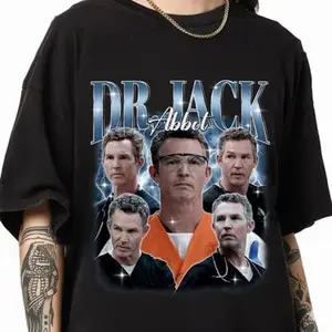 Comfort Colors Dr. Jack Abbot Bootleg Shirt, Vintage Style Tee, Medical Drama Fan Shirt, Funny Jack Abbott Shirt, Doctor TV Characters Shirt1