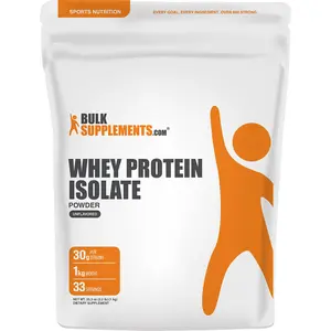 BulkSupplements - Whey Protein Isolate Powder - Muscle Growth and Recovery - 1kg - 30g per Serving BulkSupplements - Whey Protein Isolate Powder - Muscle Growth and Recovery - 1kg - 30g per Serving
