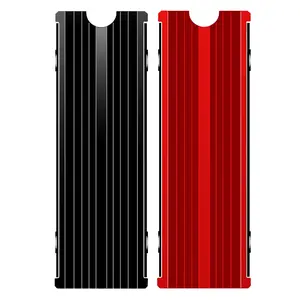 M.2 NVMe Heatsink, 2280 SSD Heat Sink for Single/Double Sided With Thermal  Pads for PC/PS5 PCIE or SATA SSD (2PCS)