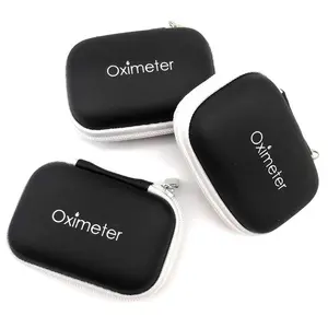 Pulse Oximeter Storage Case, Durable Protective Cover for Medical Equipment, Portable Design with Compact Size for Easy Carrying, Ideal for Home Use & Travel, Space Saving Storage, Travel Organization Pouch, Portable Travel Organizer