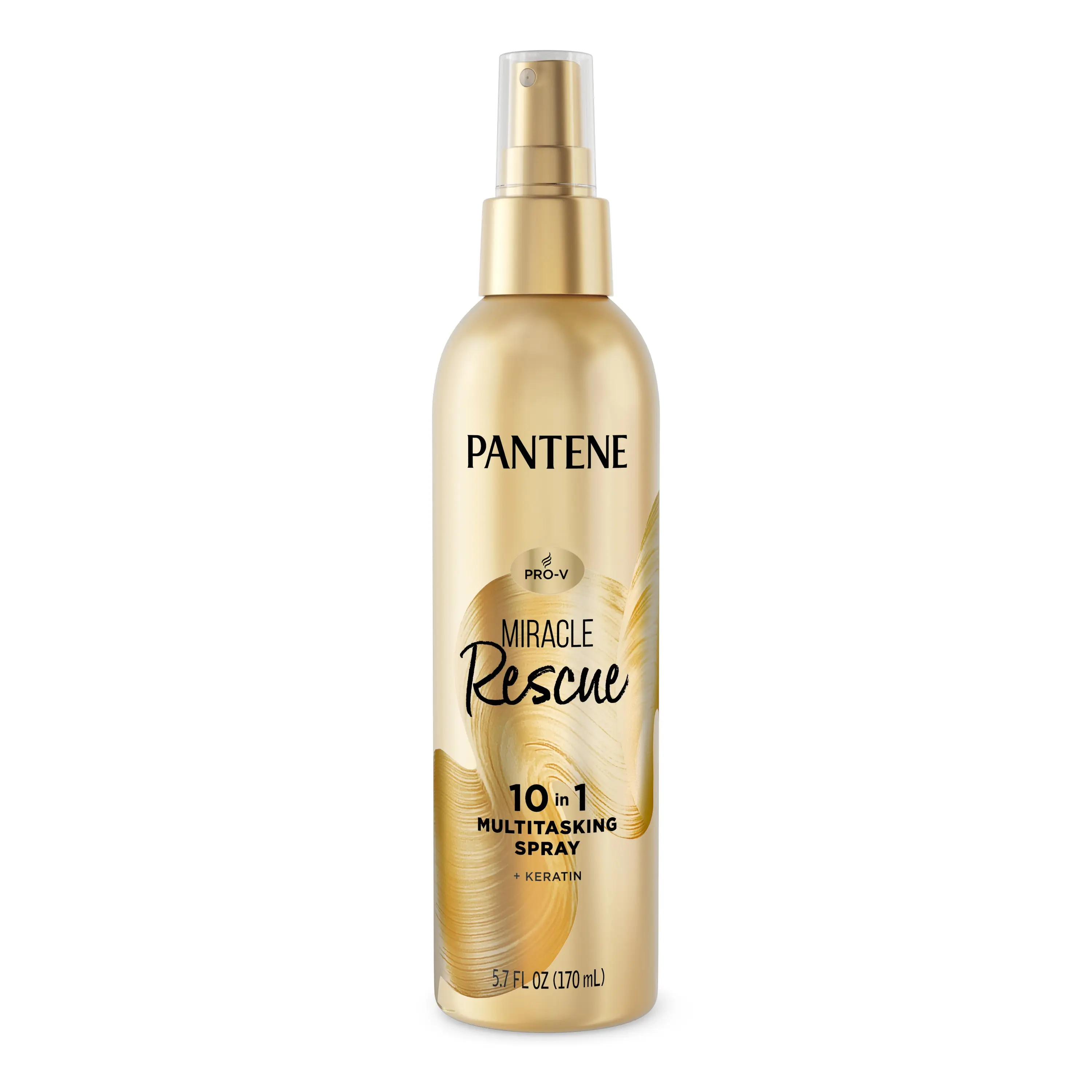 Pantene Miracle Rescue 10-in-1 Multitasking Spray + Keratin, 5.7 fl oz Pantene Miracle Rescue 10-in-1 Multitasking Spray + Keratin, 5.7 fl oz