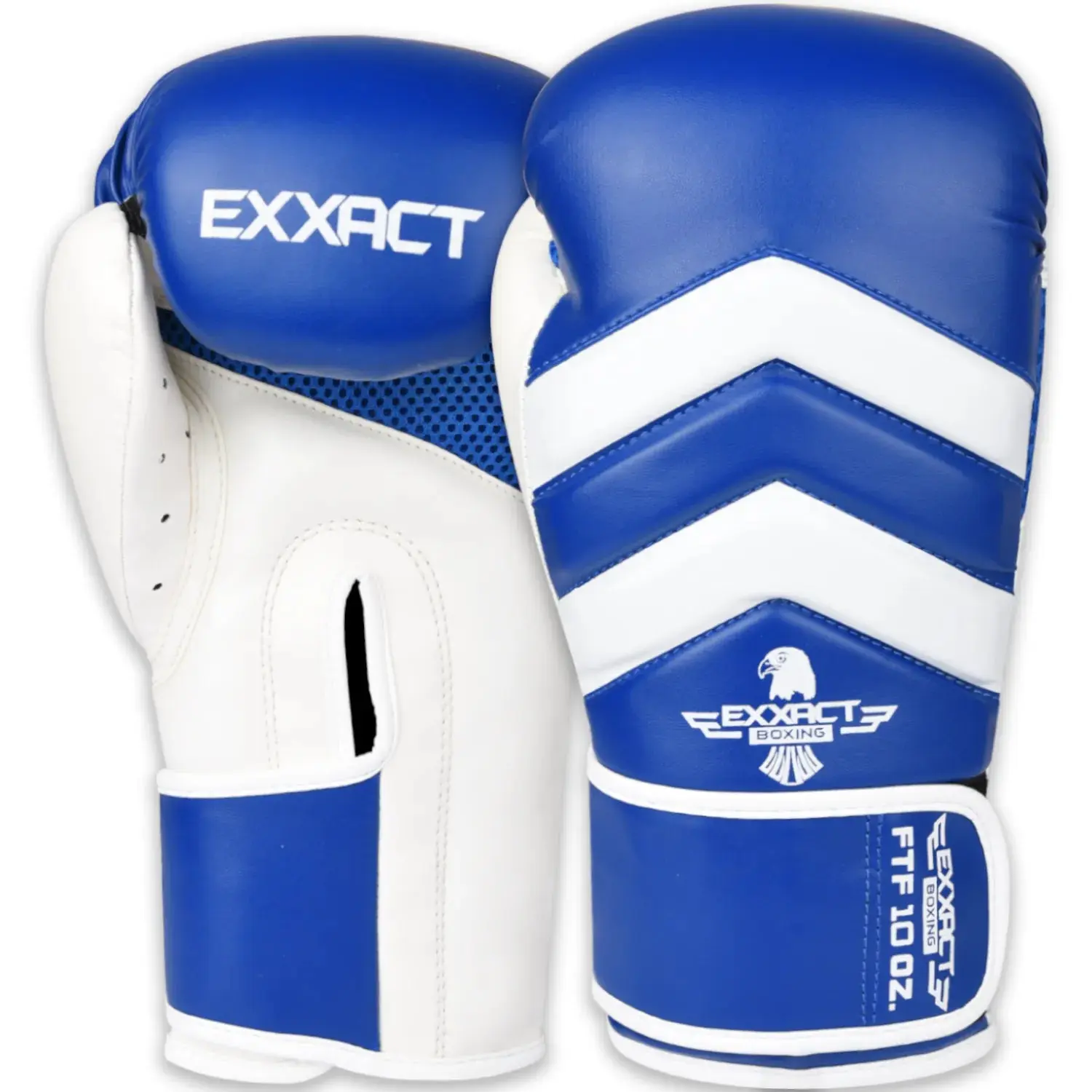 Clash Boxing Gloves, Anti-Injury Sporty Boxing Training Equipment for Adults, Blue-White Sports Gloves, Anti-Injury Sports Gloves