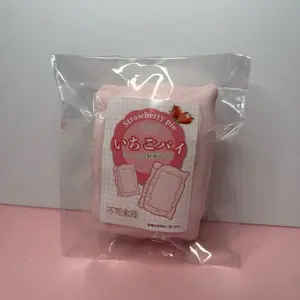 fidgettoy Strawberry Pie Slow Rising Squishy Stress Relief Sensory Toy for Kids adult fidget